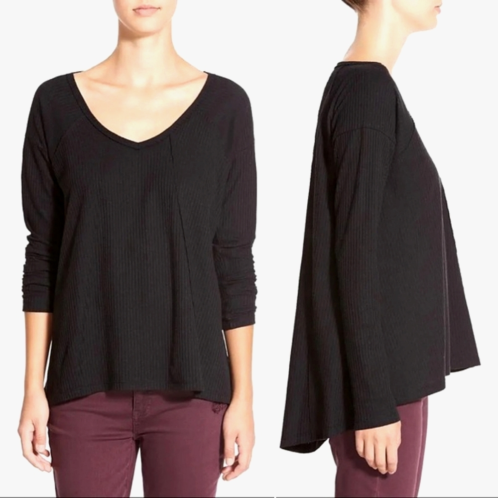 Sun & Shadow Waffle Knit Swing Thermal